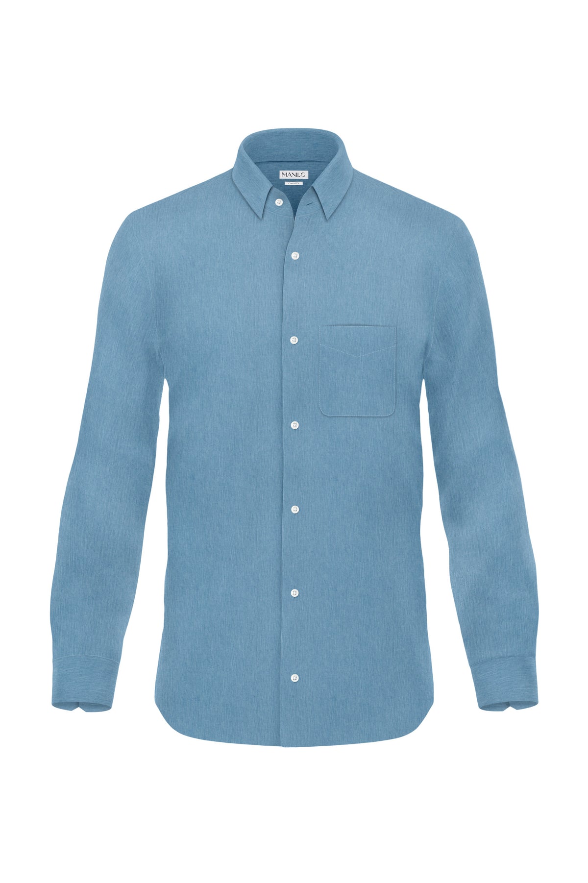 Lightweight denim shirt light blue (Art. 2271-C)